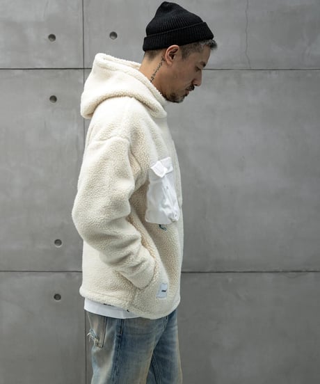 【Currahee×Keels】 Thick Multi-Pocket Hooded Jacket