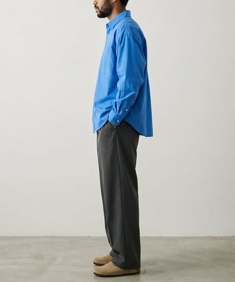 Round Collar NICEBLUE Wide Silhouette Shirt