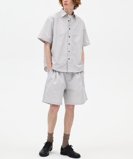 Wide Form Clean Short Pants / 2color
