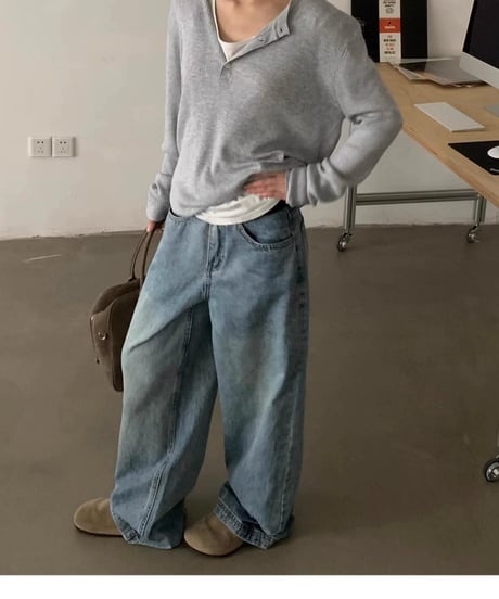 Retro Loose Baggy Jeans