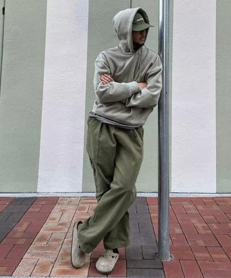 Cotton Blend Hoodie Sweatshirt