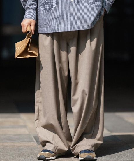 Milk Tea Wide Leg Pants