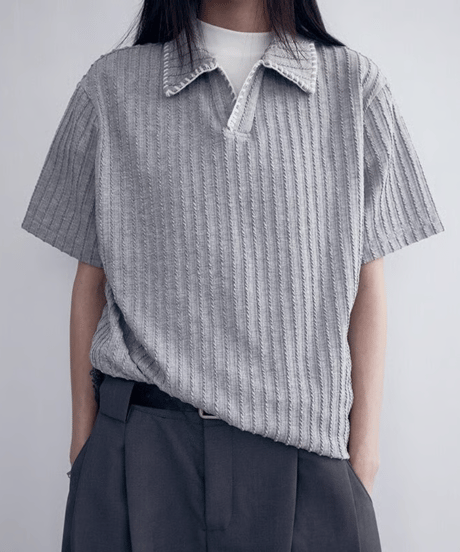 Retro Casual Polo T-Shirt