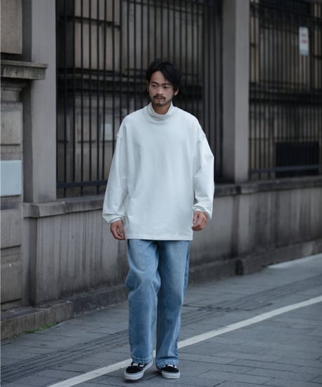WIDE LEG STRAIGHT DENIM / 2COLORS