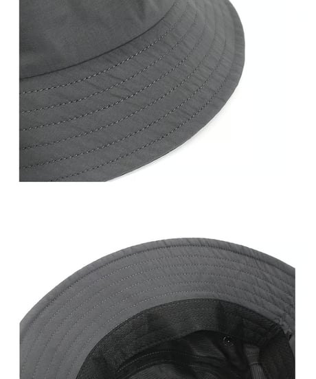 SHORT BRIM BUCKET HAT / 2COLORS