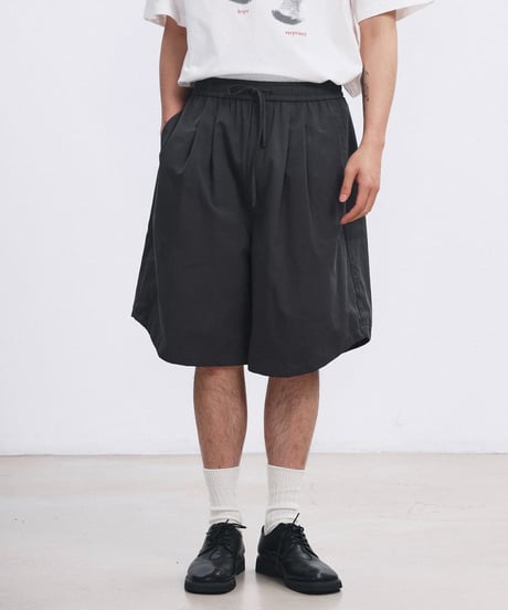 Clean Loose Silhouette Easy Short Pants / 3color