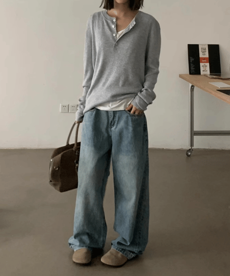 Retro Loose Baggy Jeans