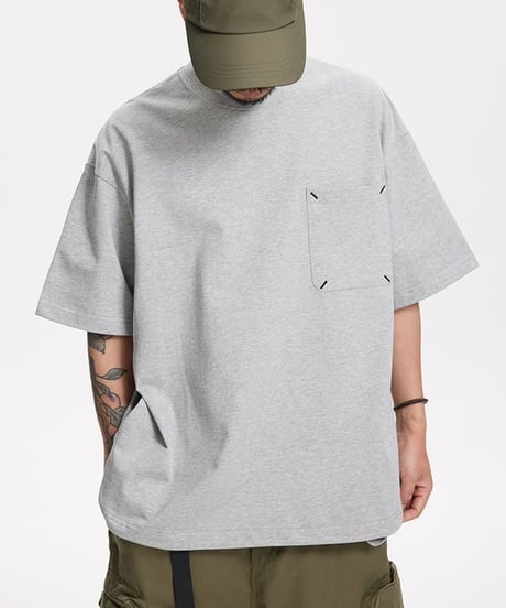 Utility Stitch Pocket Tee / 3colors
