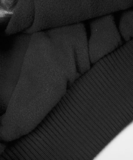 Leather Over Blouson