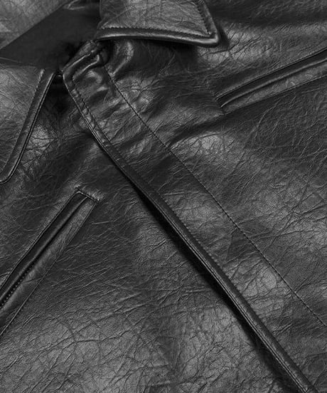 Leather Over Blouson