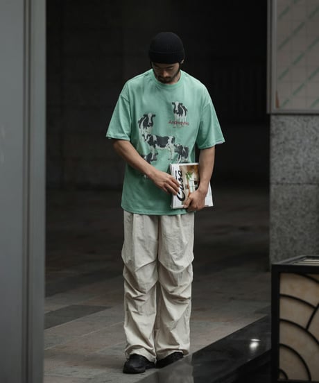 PARACHUTE NYLON PANTS / 2COLORS