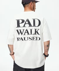 LETTER BACK PRINTED LOOSE TEE / 3COLORS