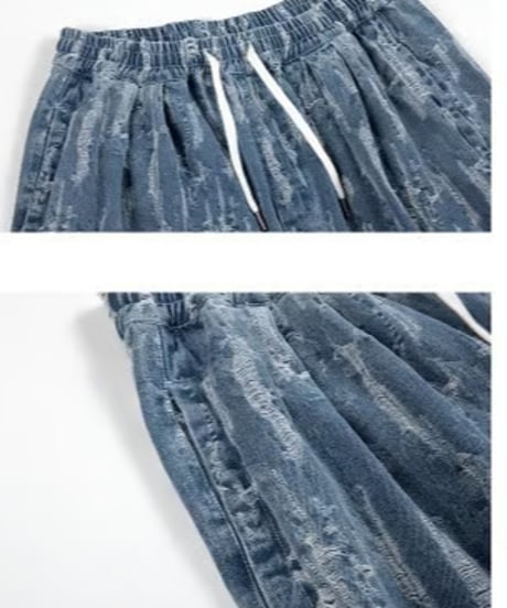 WIDE LOOSE CRUSH SHORTS / 2COLORS
