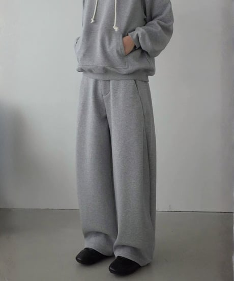 Heavyweight Draped Sweatpants / 2color