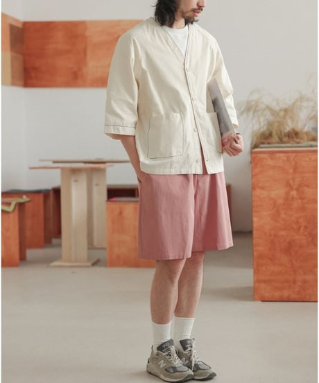 Clean Wide Easy Short Pants / 4color