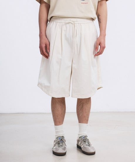 Clean Loose Silhouette Easy Short Pants / 3color