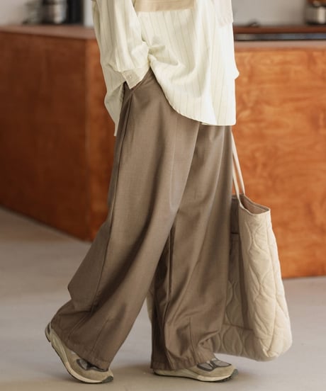 Drape Loose Easy Pants / 2color