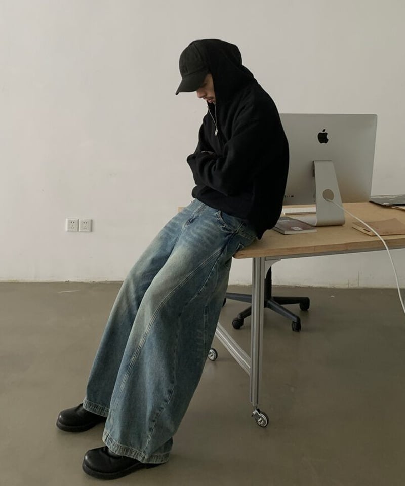 在庫限り】Vintage Curved Knife Jeans | keels