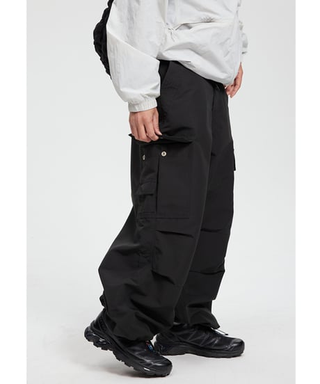 BAGGY LOOSE EASY CARGO PANTS / 2COLORS