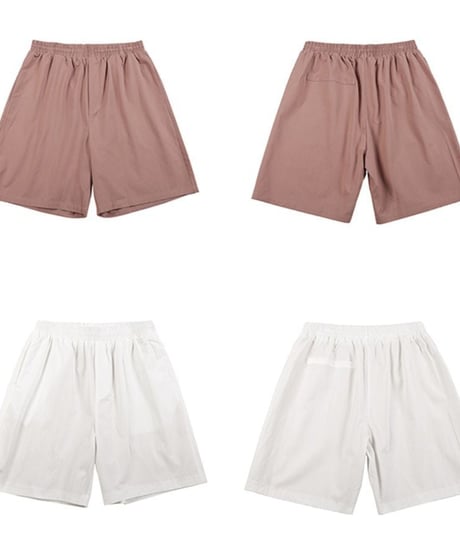 Clean Wide Easy Short Pants / 4color