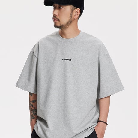 LOOSE FIT POINT LOGO TEE / 4COLORS