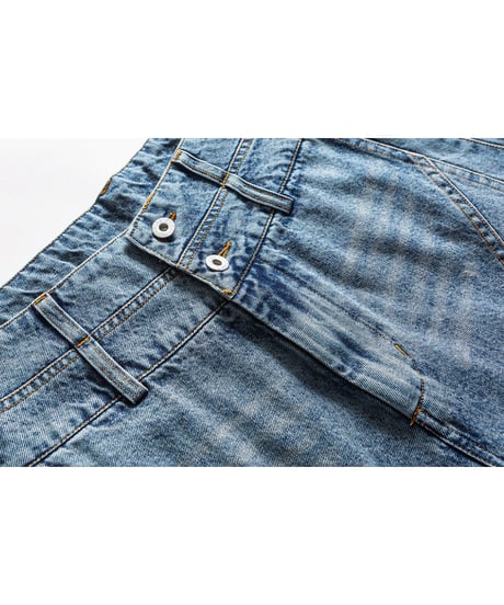 Vintage Wide Barrel Denim Pants / 2color