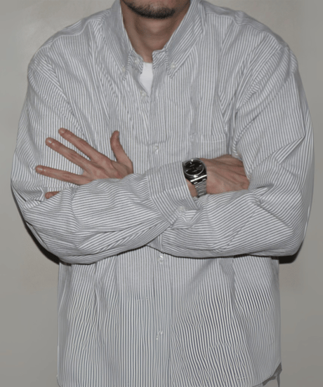 Vintage Striped Long Sleeve Shirts