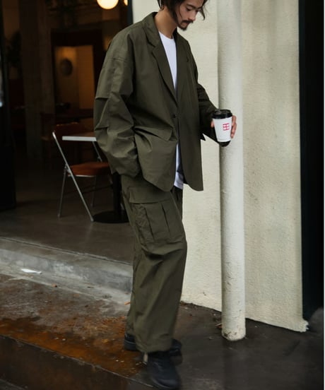 LOOSE FIT EASY CARGO PANTS / 3COLORS