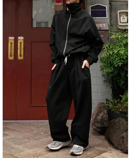 Double Zipper Turtleneck Jacket