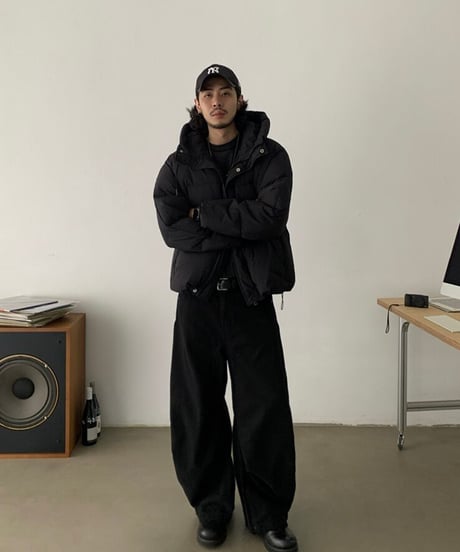 Retro Loose Curved Pants