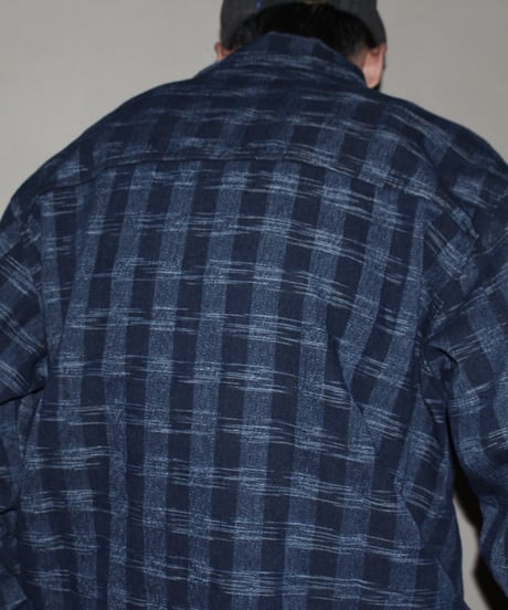 Vintage Plaid Relaxed Fit Shirt Jacket