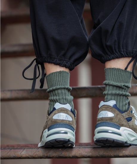 COLOR RIB SOCKS / 6COLORS