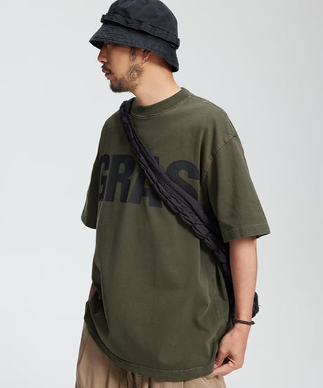 Big Logo Gras Tee / 2colors