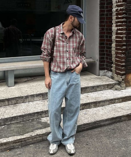 Vintage Check Relax Fit Shirt