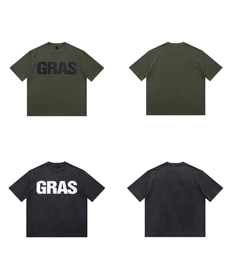 Big Logo Gras Tee / 2colors