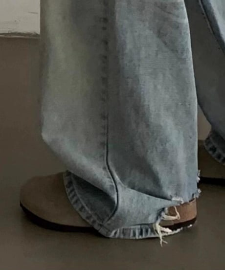Retro Wide-Leg Casual Jeans