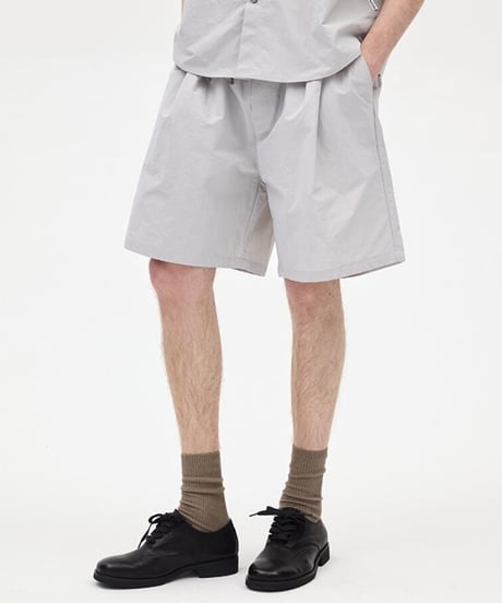 Wide Form Clean Short Pants / 2color