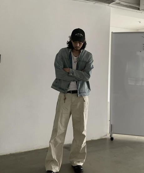 Vintage Multi-Pocket Work Pants