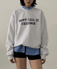 Retro Lettered Sweatshirt