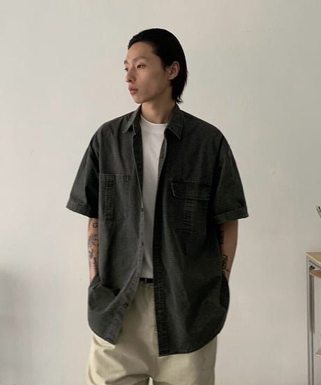 Retro Plaid Short Sleeve Shirt