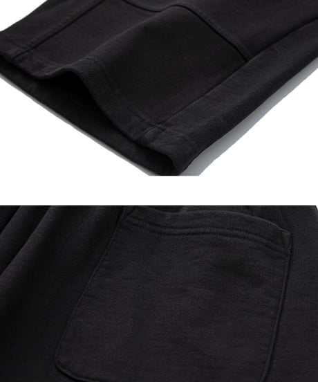 Damage Black Sweat Pants