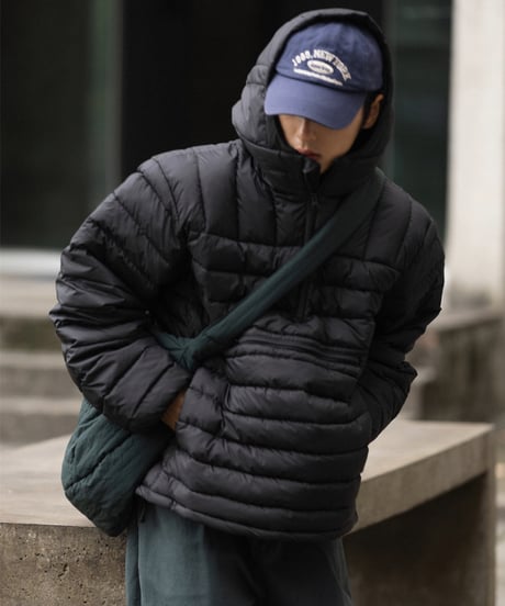 High-Neck Pullover Down Jacket