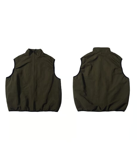 REVERSIBLE NYLON FISHING VEST / 2COLORS