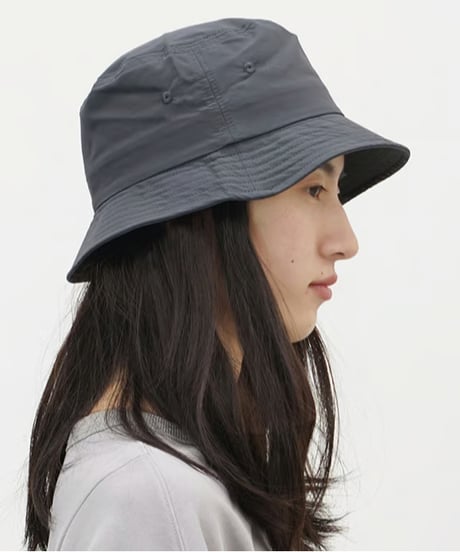 SHORT BRIM BUCKET HAT / 2COLORS