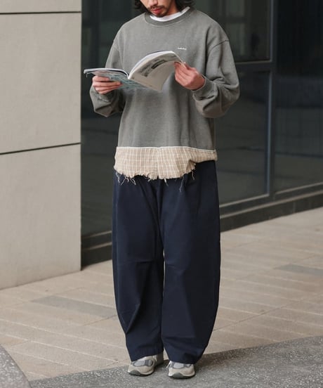 High Loose Easy Fatigue Pants  / 2color