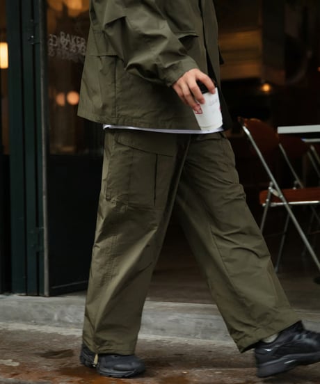 LOOSE FIT EASY CARGO PANTS / 3COLORS