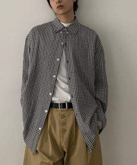 Retro Plaid Casual Shirt