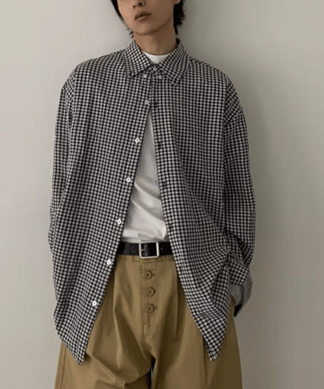 Retro Plaid Casual Shirt