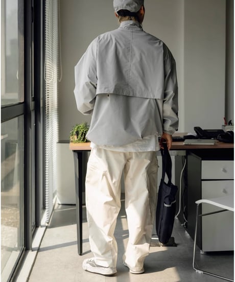 Wide Tapered Tech Cargo Pants / 3color