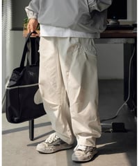 Wide Tapered Tech Cargo Pants / 3color